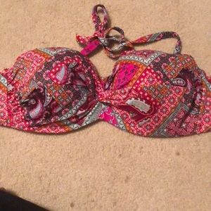 Multi color Victoria’s Secret bathing suit top